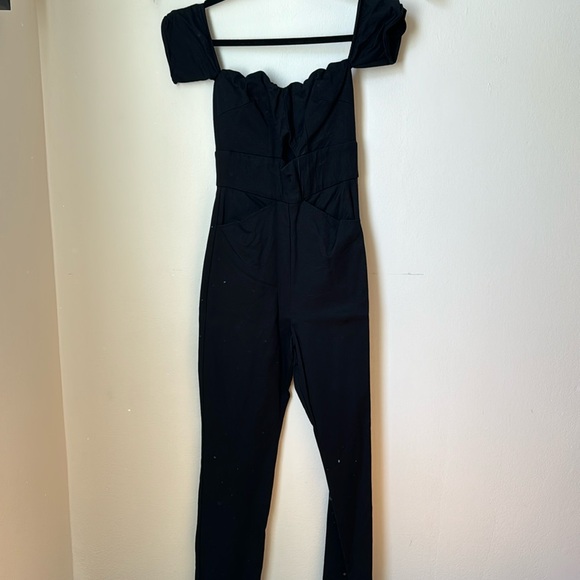 The Reformation Black Jumpsuit - Picture 4 of 5